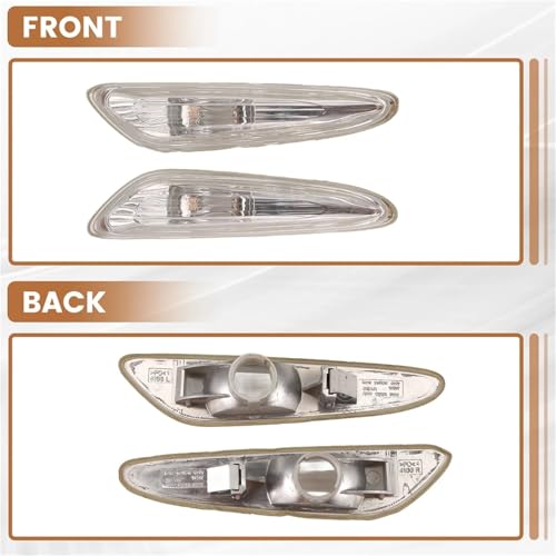 Lámpara señal giro E90 E91 E92 E93 luces indicadoras LED para coches marcador lateral 2006-2011 5
