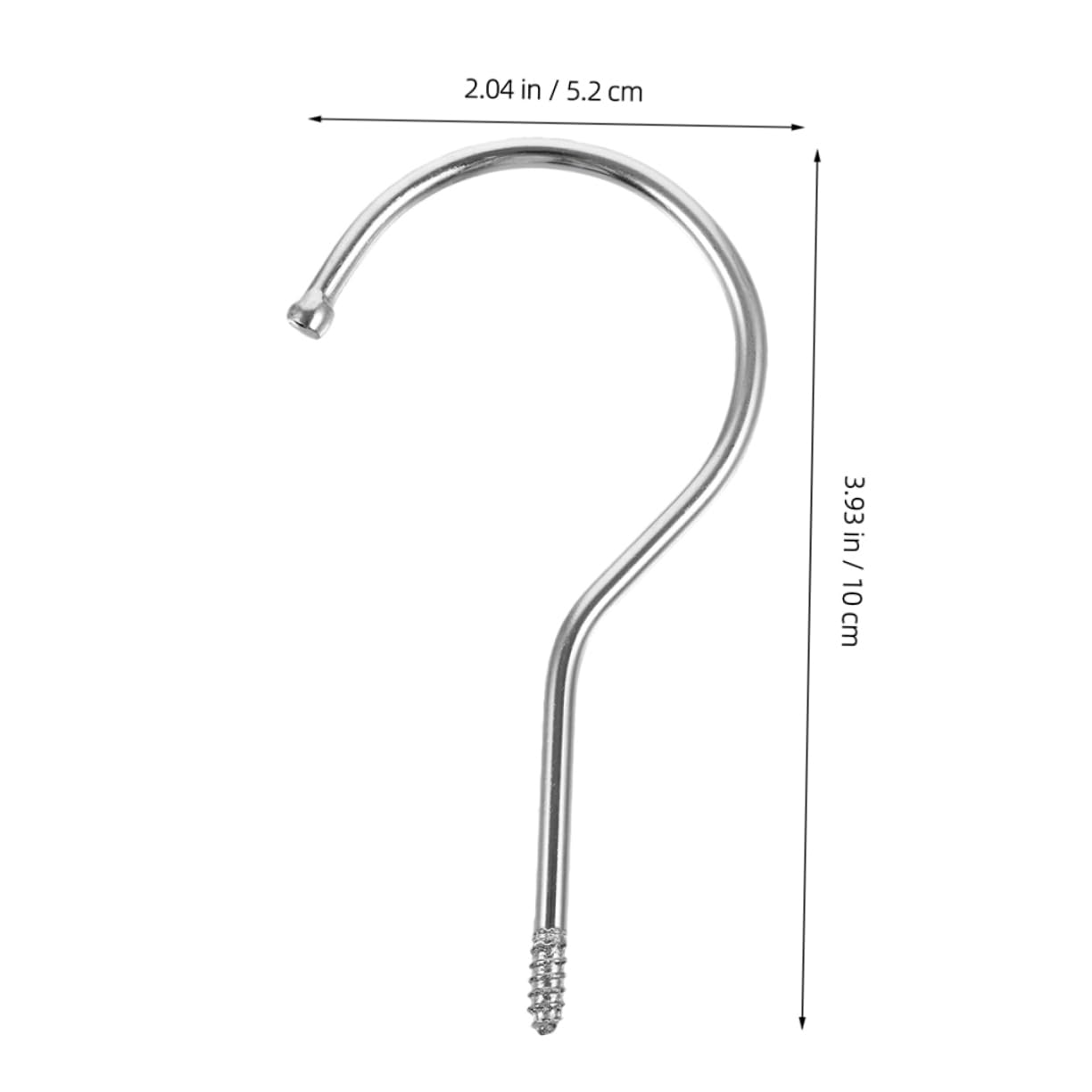 KOMBIUDA 20pcs Space Saving Pants Hangers with Thickened Hooks for Skirts and Jeans Closet Organizer for Clothes Design for Versatile Functionality and Enhanced Security