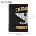 Passport Holder Cover Us Coast Guard O-6 Captain O6 Capt Senior Officerecological Dermis Case Wallet Passport Book Protector For Women Men Flying Travel Fashion Gift