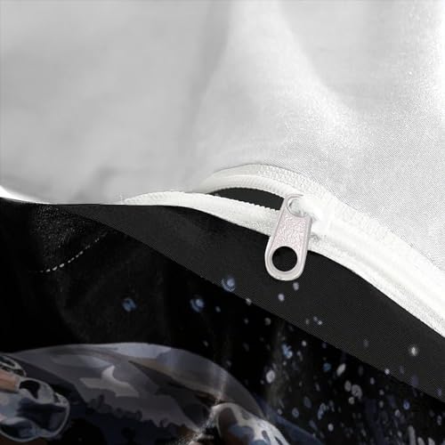Parure de lit microfibre douce anti-plis imprimé cheval de caractère - 8