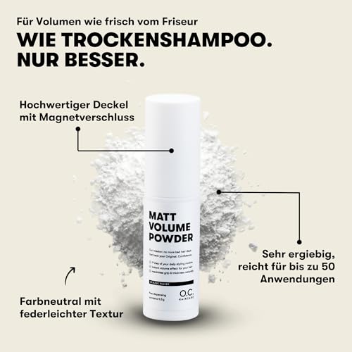 Haarpuder O.C. Haircare Stylingpulver für feines und dünnes Haar