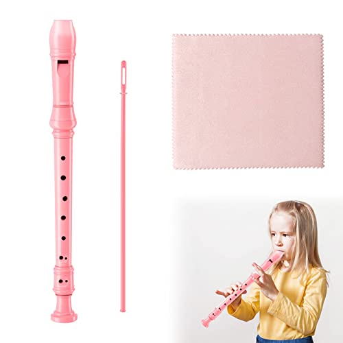 Flauto Dolce Soprano con Canna di Pulizia, Rosso | Gear4music