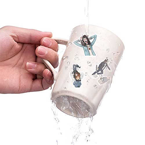 100Pcs Eddie Munson Stickers, Netflix Vinyl Decals, Stranger Season 4 Stickers Things Stickcers For Hydro Flask, Laptop, Water Bottle, Helmet, Stickers For Kids, Toddlers, Teens Eddie #TOP5