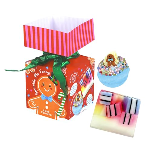 Coffret cadeau Bomb Cosmetics avec bombe de bain et savon artisanal pour un moment spa à la maison