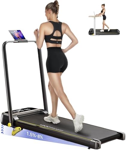 Ancheer Treadmill With Desk Workstation Adjustable Height
