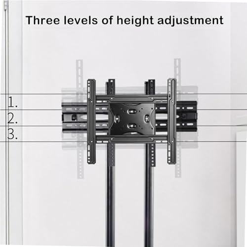 Soporte móvil para TV con ruedas, ajuste altura, 32-70 pulg miniatura 4