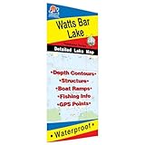 Watts Bar Lake Fishing Map