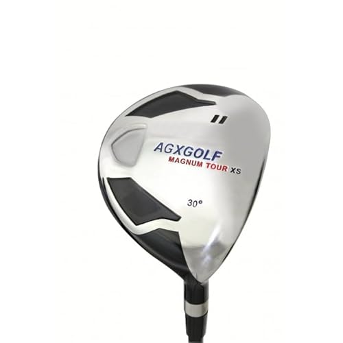AGXGOLF - AGXGOLF Magnum XS #11 Fairway Wood: Left Hand Men's Reglar Length, Senior Flex Graphite Shafts + Head Covers; USA Built!