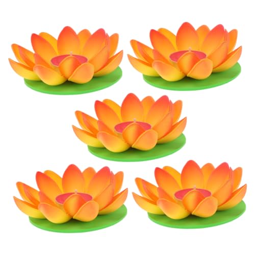 Lumières de piscine flottantes QYYZTQY pour remplacer l'éclairage de jardin triste, pack de 5