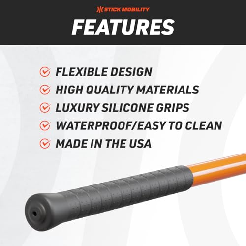 3 Stick Training Bundle | Mobility Stick to Improve Flexibility, Mobility, and Strength with Active Stretching for Golf, Running, Fitness, Pickleball, and More