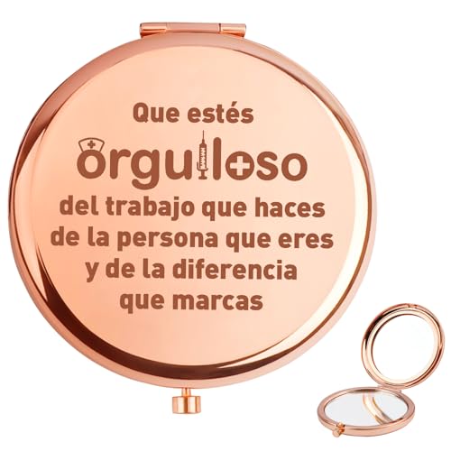 Regalo Enfermera Accesorios De Enfermera Regalos De Agradecimiento Espejos Compacto De Oro Rosa Espejo Maquillaje Regalos De Despedida Trabajo Regalo Motivadores Mujer Originales Enfermeria Graduación Regalo Enfermera Accesorios De Enfermera Regalos De Agradecimiento Espejos Compacto De Oro Rosa Espejo Maquillaje Regalos De Despedida Trabajo Regalo Motivadores Mujer Originales Enfermeria Graduación