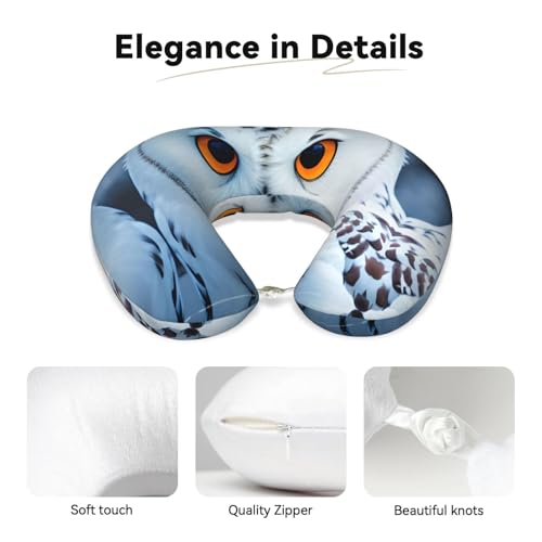 Almohada en U espuma viscoelástica tamaño estándar miniatura 4