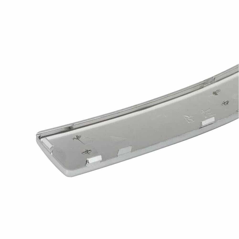 Modanatura inferiore paraurti anteriore per fiat 500 2007-2015, striscia cromata in plastica argentata elettrolitica, coppia sinistra e destra, OEM 735455041