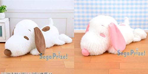 Amazon Snoopy スヌーピー ギガジャンボふわふわくたっとぬいぐるみ ブラウンver メガジャンボふわふわくたっとぬいぐるみ ピンクver 2種セット アニメ 萌えグッズ 通販