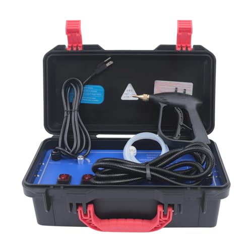 High Pressure Steam Cleaner, 1700W Heavy Duty High Temp Portable Handheld Power Steamer Machine, for Commercial Home Use, Furniture or Kitchen Cleaning