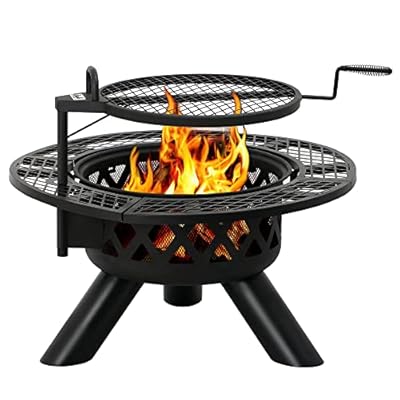 BALI OUTDOORS Fire Pit Outdoor Fire Pit for Wood Firepits for Outside Patio