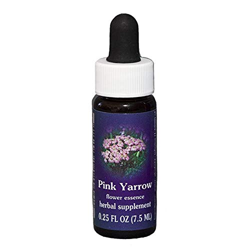 Flower Essence Services Supplement Dropper, Pink Yarrow, 0.25 Ounce