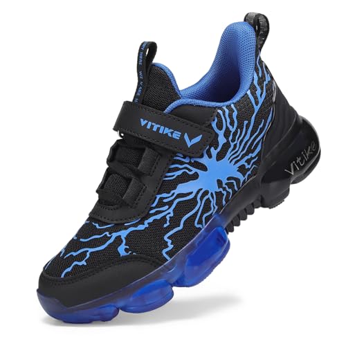 Image of VITUOFLY Boys Girls Sneakers Kids Mesh Lightweight Running Tennis Shoes