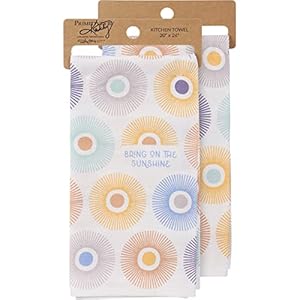 Primitives by Kathy Bring On The Sunshine Kitchen Towel Primitives by Kathy Bring On The Sunshine Kitchen Towel