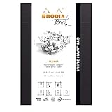 ロディアタッチ スケッチブック 画用紙 マヤパッドホワイトA5 (ホワイトペーパー 無地 紙重量120ｇ 50枚)RHODIA Touch cf116102