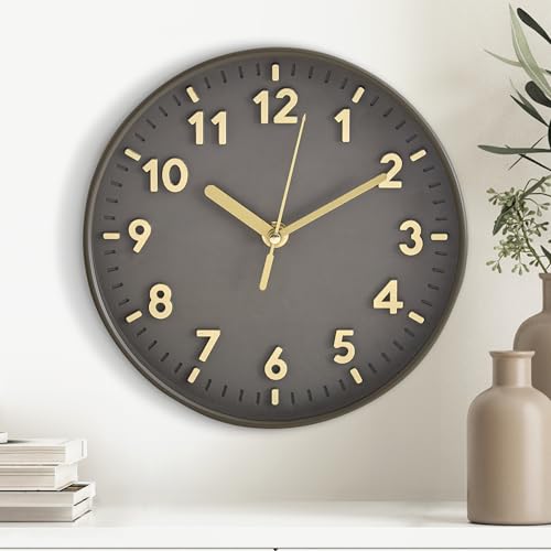 Home Centre Ambrose Ambiente Wall Clock - 20cm
