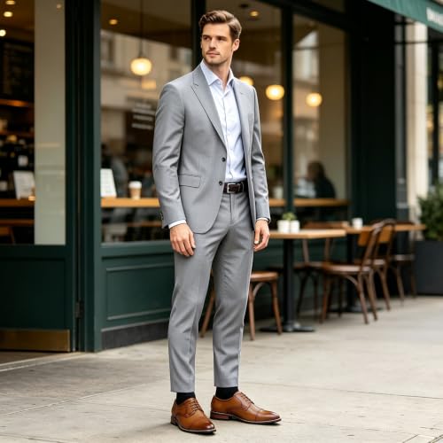 JOUSEN Men's Cap Toe Oxford Dress Shoes $23.09-$30.09 after 30% off - image 3