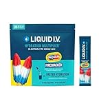 Liquid Hydration Multiplier Popsicle Firecracker, Electrolyte Powder Drink Mix | Serving Sticks 30 Packs in Resealable Pouch