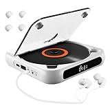 Design multiuso: con 5 modalità di riproduzione tra cui Disk, MP3, Disk-RW, Disk-R e WMA, il nostro lettore disco portatile supporta un'ampia gamma di formati audio, rendendolo la soluzione perfetta per tutte le tue esigenze audio. L'ampia compatibilità significa che avrai sempre una comodità audio senza pari.