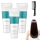 Wadexr Haarglättungscreme, Wadexr Seide & Keratin Haarglättungscreme, ohne Hitze, 2-in-1-Pflege & Styling, natürliche Kraftquelle (3pcs)