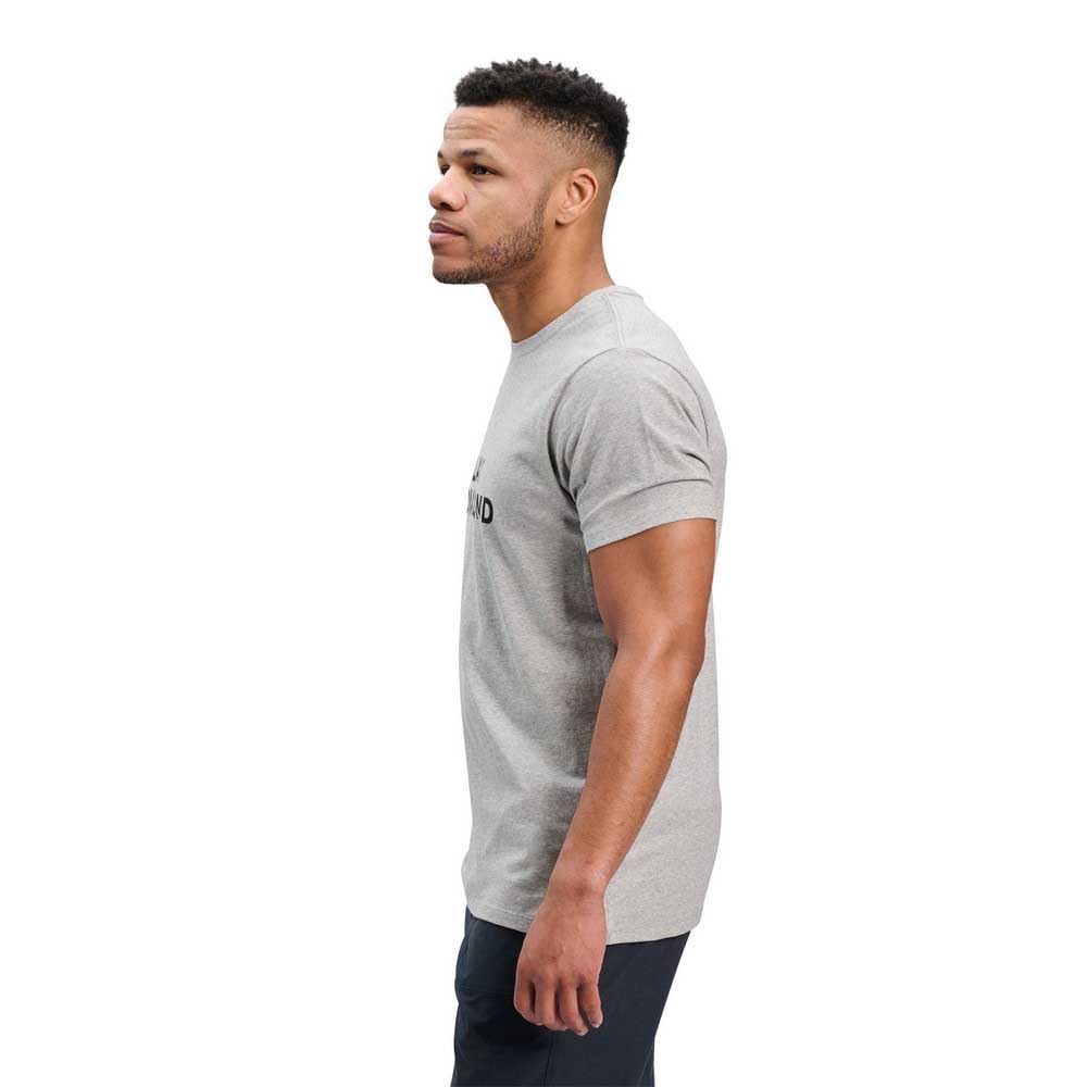 Black Diamond Herren Mini Stacked T-Shirt, Nickel Heather, L