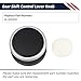 Promrmr Gear Shift Control Lever Knob LR093842 Fit for Land Rover Discovery Range Rover Velar 2017-2023, for Jaguar XE XF F-Pace 2015-2023 Automatic Transmission Shift Lever Knob