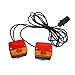 Produktbild Voilamart Anhänger Rückleuchten Set für PKWmit,mit Magnet verkabelt - 7,5m Kabel, 7 poliger Stecker,12V Anhängerbeleuchtung Rückleuchten verkabelt für PKW-Anhänger Straßenverkehr Rücklich