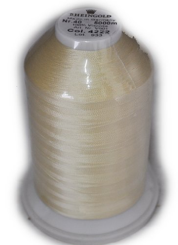 Hilo Rayon Rheingold 4222 Amarillo Pálido miniatura 1