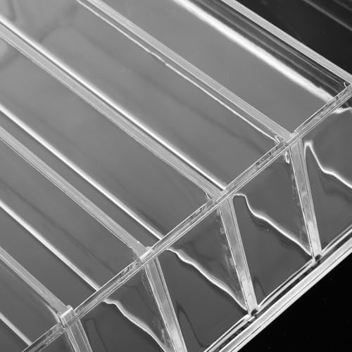 Boîte à monnaie transparente avec compartiments amovibles modulables - 5