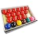 Pool Balls Set 2-1/16" Snooker Balls Complete Set 22 Balls Billiard Game Accessory