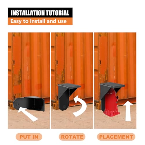 Image of 2Pack Shipping Jack & Leveler Accessories - Jack, Leveler, Booster for Containers