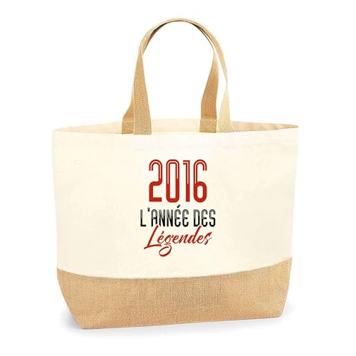 Sac en jute 2016 un cadeau d'anniversaire original pour la plage et le marché