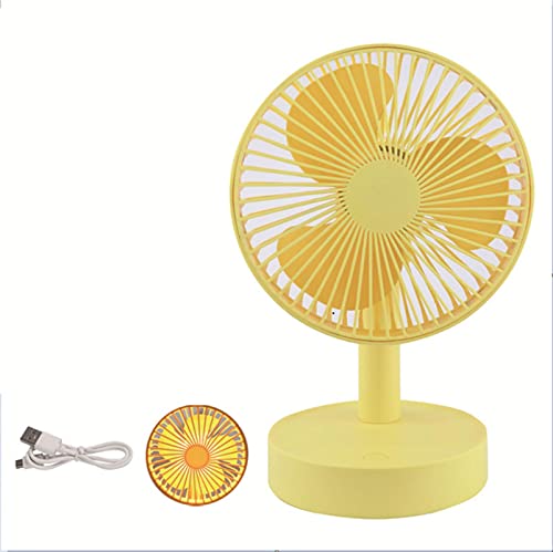 Ventilateur portable USB UKKD : fini l'air étouffant avec sa tête oscillante 180°