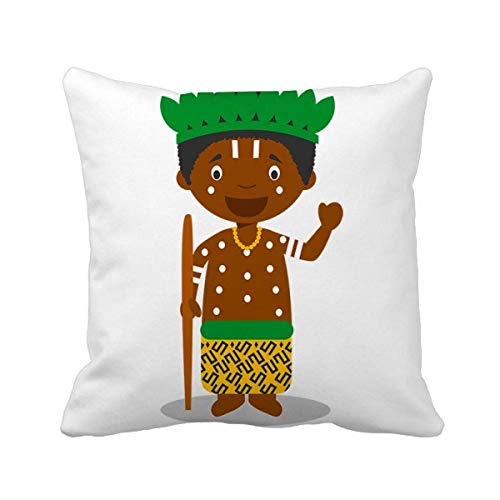 Coussin Congo Square multicolore 40x40cm pour raviver un canapé terne - 2