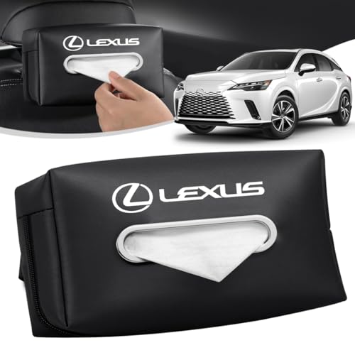 LUTU 新型レクサス 専用 X/LX/CT/EX/HS/NX/ES~適用 レクサスカスタム 車用ティッシュケース