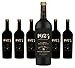 1924 Wines Double Black Bourbon Barrel Aged Cabernet Sauvignon - Rotwein aus den USA - 6 x 0,75L