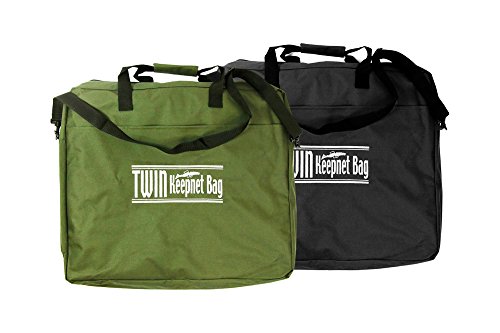 Dinsmores - Unisex Twin Nassa Borsa, Nero/Verde