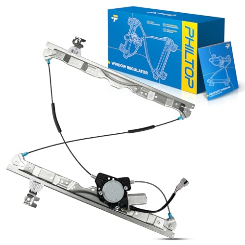 Image of PHILTOP Front Right Passenger Side 748-525 Power Window Regulator w /Motor