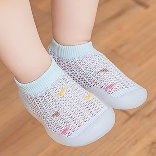 Baby Boy Shoes Infant Boys Girls Socks Shoes Toddler Breathable Mesh The Floor Socks Non Slip Prewalker Shoes Gift B3