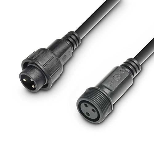 Câble Rallonge Secteur IP65 étanche de 5m pour éclairage et sono extérieure