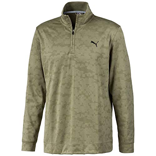 Puma Golf 2020 Men's Alterknit Digi Camo 1/4 Zip,...
