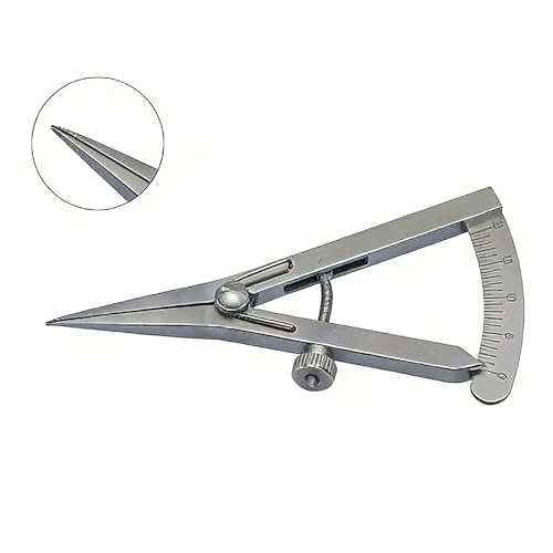 Calibrador Medidor de Párpados Ajustable con Marca y Tornillo miniatura 7