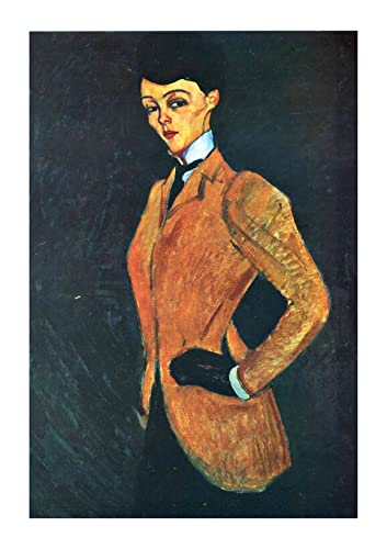 Modigliani The Amazon impression d'art grand format poster semi-brillant sans cadre