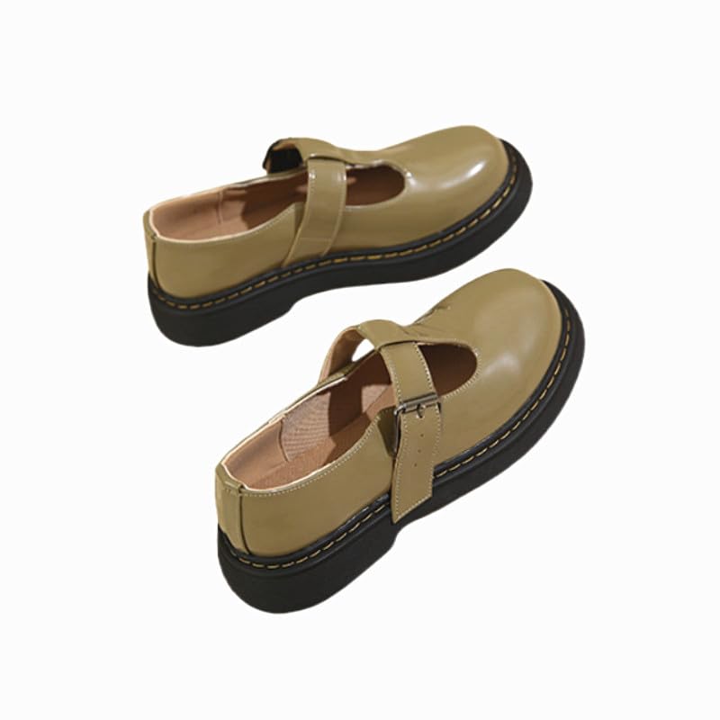 Chaussures Mary Jane robustes style Oxford avec bride ajustable