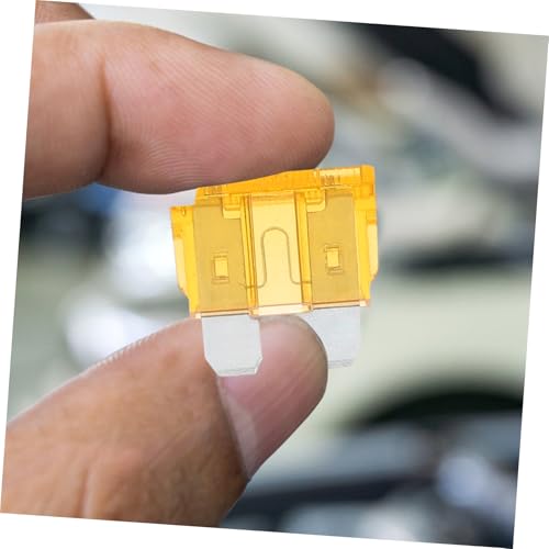 NUOBESTY 100 fusibles tipo cuchilla para autos, camiones y motocicletas, reemplazo automotriz miniatura 3